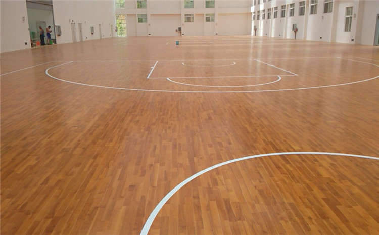 上海體育館專用運(yùn)動木地板施工